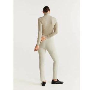 Mango Slit Hem Leggings